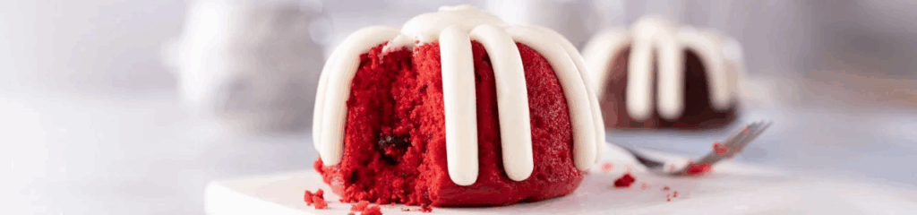 Photo of a red velvet bundtlet