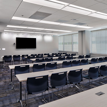 photo of the Pike and Gallows conference room at Intelligent Office Tysons